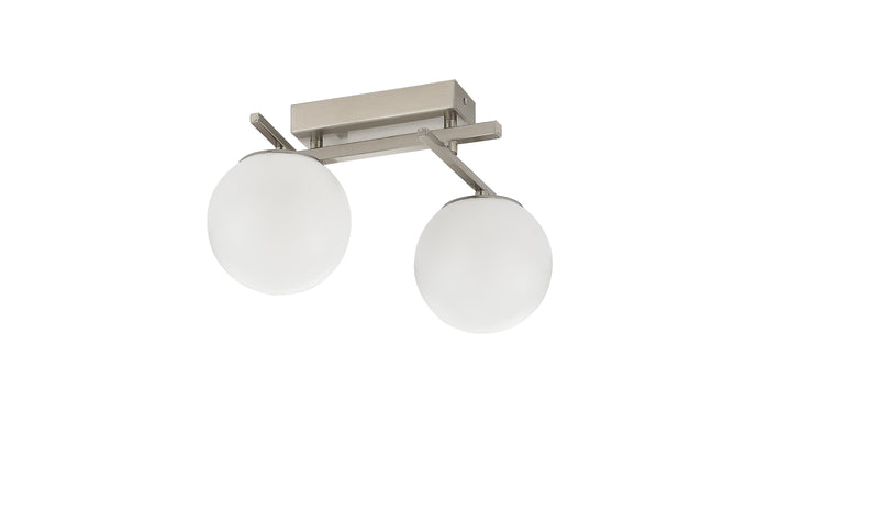 Plafoniera Zuma Line NEBULA 2xLED Nichel