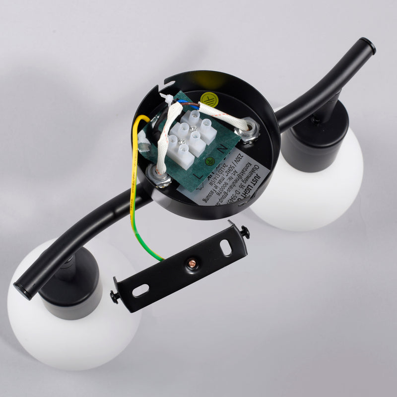 Plafoniera Paul Neuhaus LOKI 2xE14 Negru