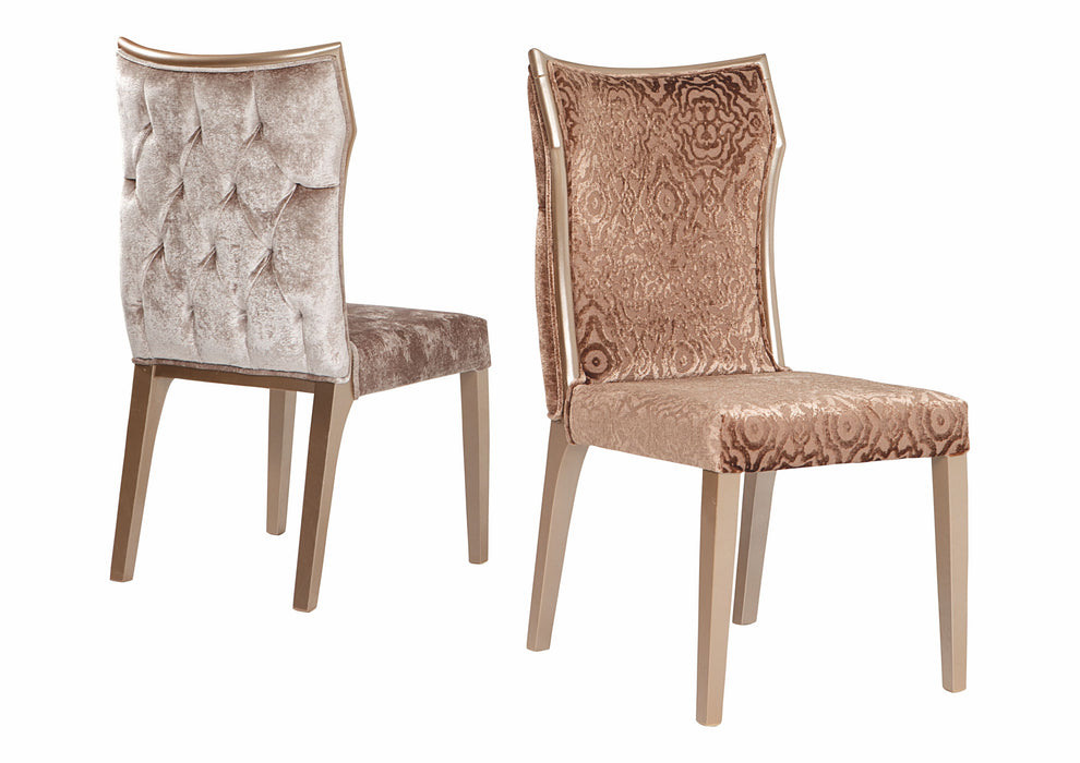 Set Dining Lux Lavinya Zen AsiHome, Masa Crem Auriu (2m x 1m) + 6 Scaune – Exclusiv ASI Home