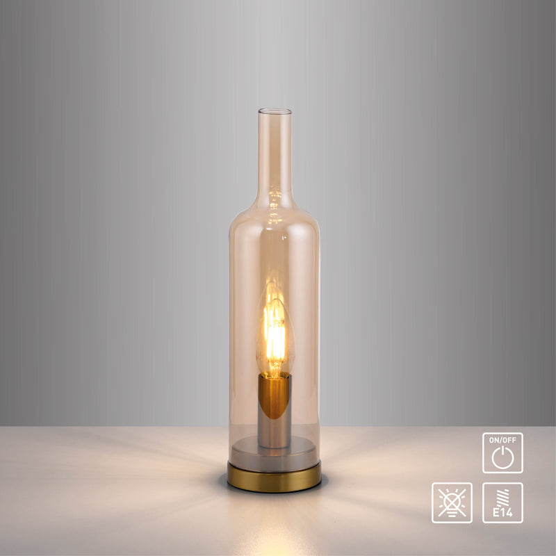 Veioza Paul Neuhaus BOTTLE 1xE14 Chihlimbar
