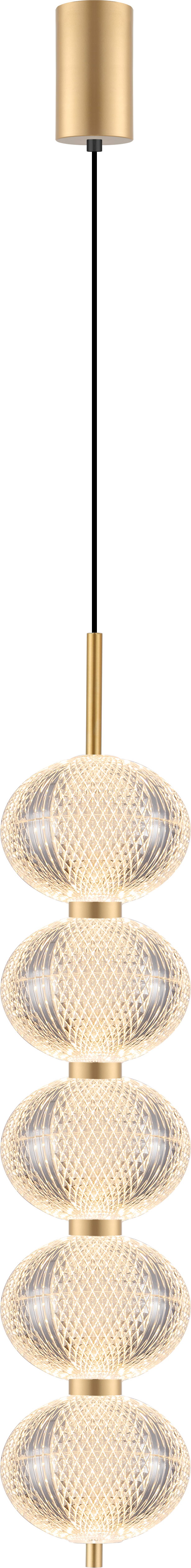Lustra Zuma Line GALATEA LED Auriu