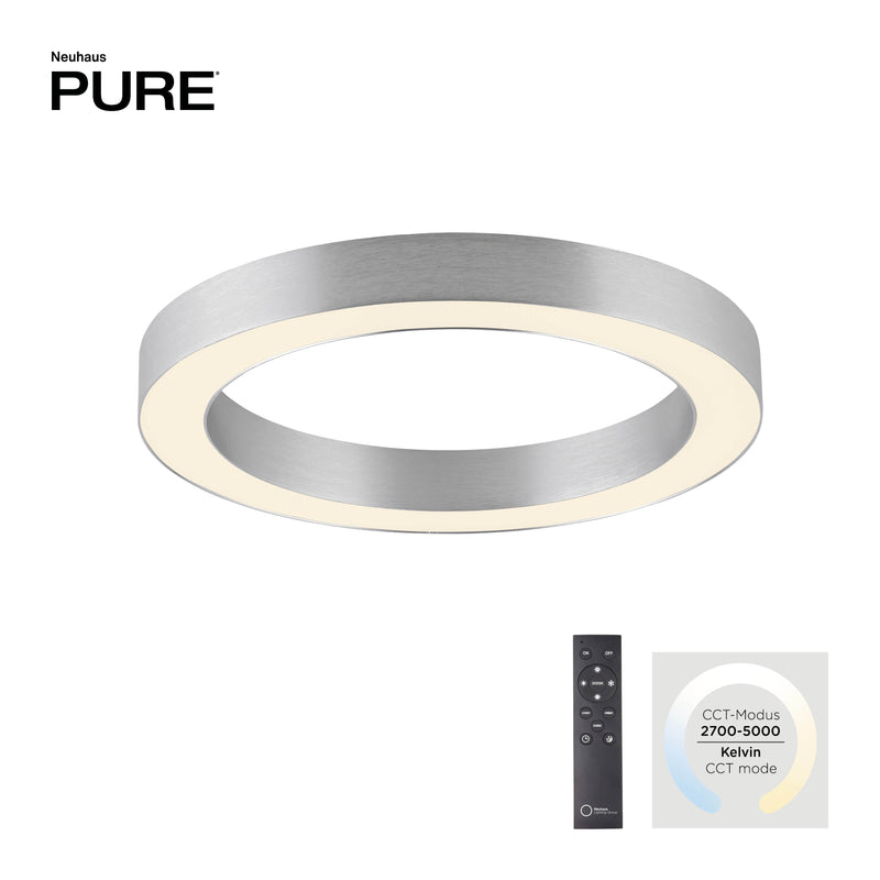 Plafoniera Paul Neuhaus PURE LINES ROUND LED Otel