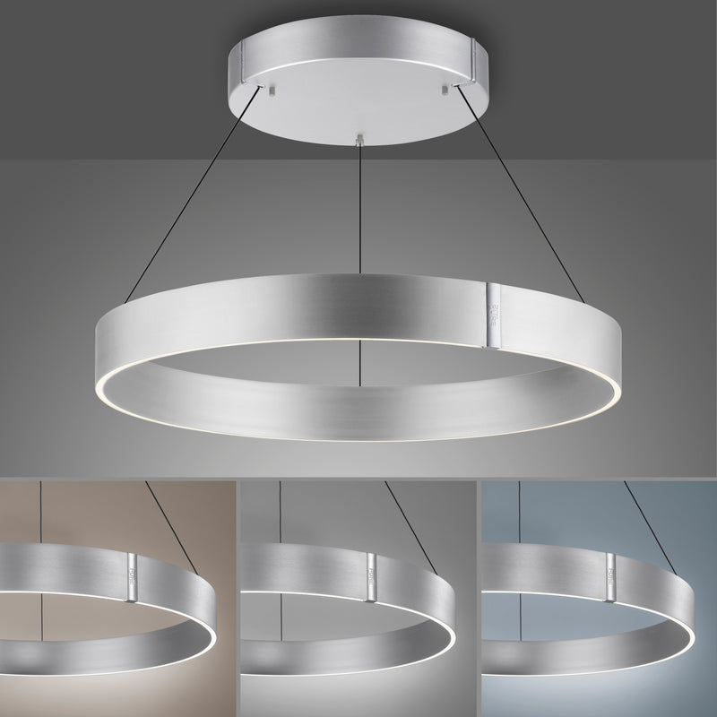 Lustra Paul Neuhaus PURE E-CLIPSE 2xLED Aluminiu