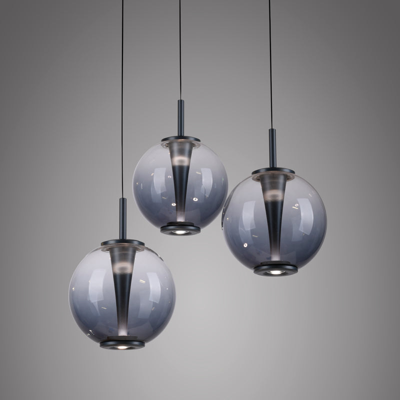 Lustra Paul Neuhaus PURE E-INFINITY 3xLED Gri