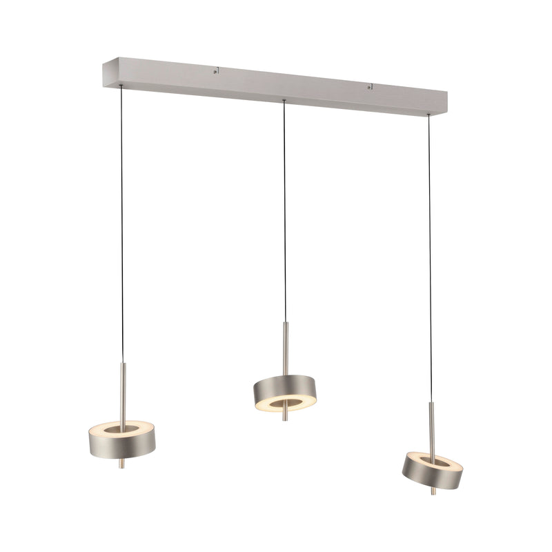 Lustra Paul Neuhaus Q-ROTATE 3xLED Aluminiu