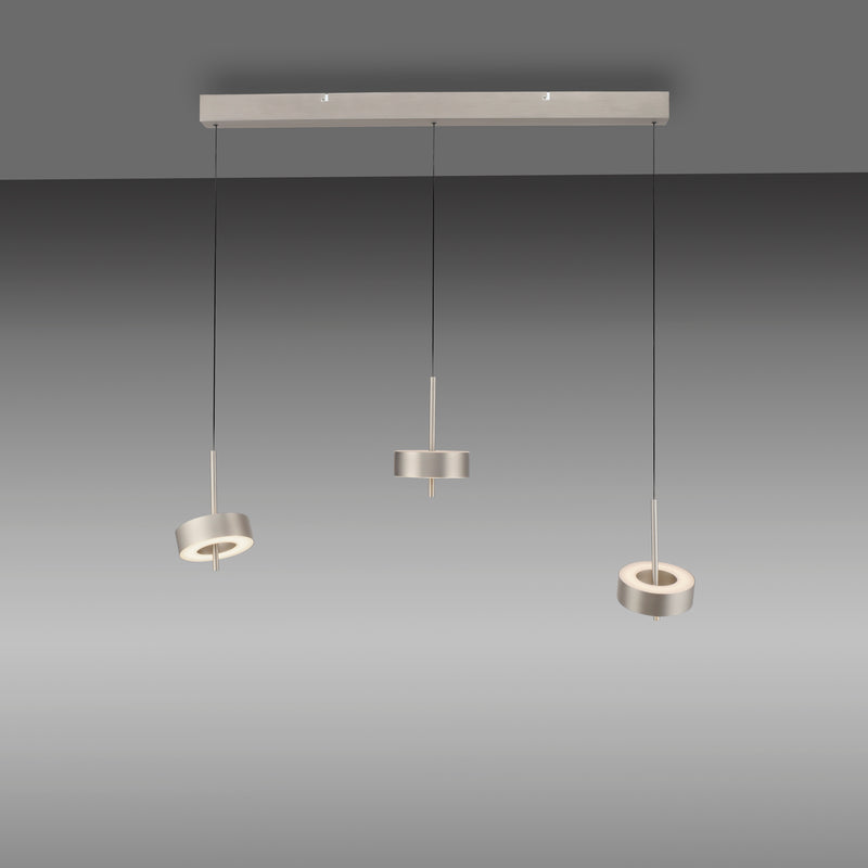 Lustra Paul Neuhaus Q-ROTATE 3xLED Aluminiu