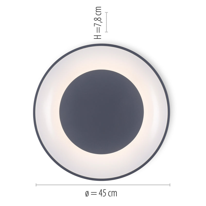 Plafoniera Zuma Line ANIKA LED Gri