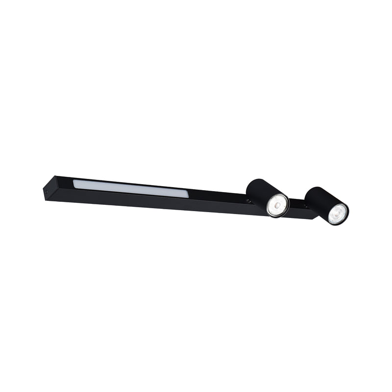 Plafoniera Zuma Line MANNARI 2xGU10/LED Negru