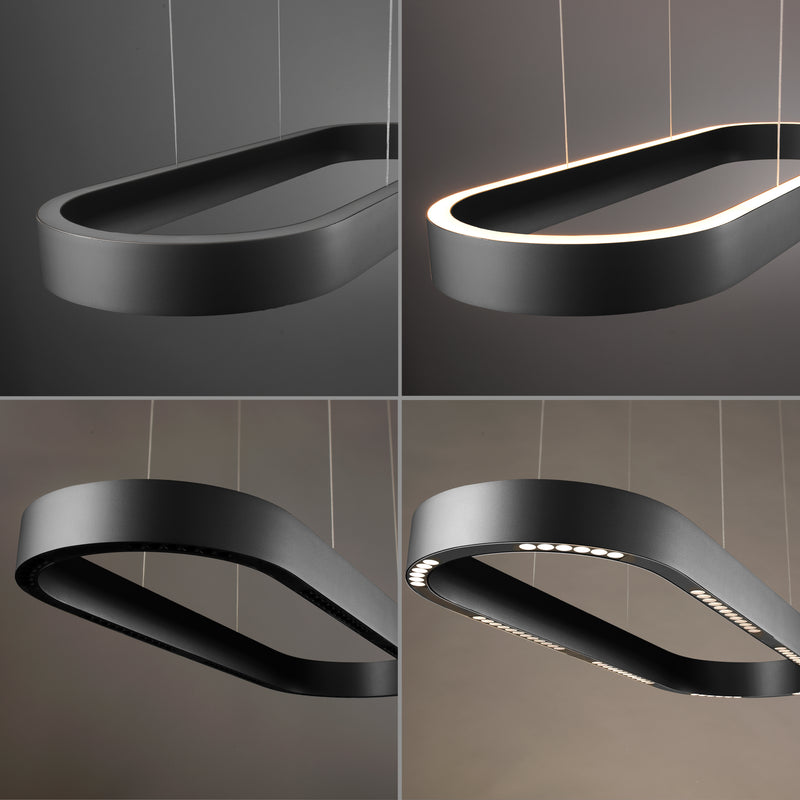 Lustra Zuma Line Q-STRETTO 2xLED Negru