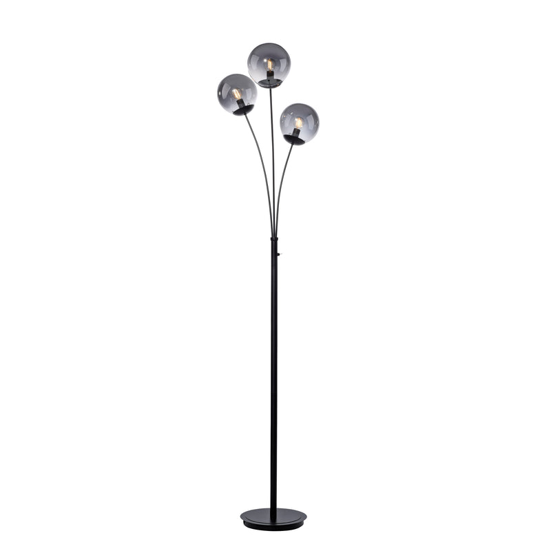 Lampadar Paul Neuhaus BIG WIDOW 3xE14 Negru