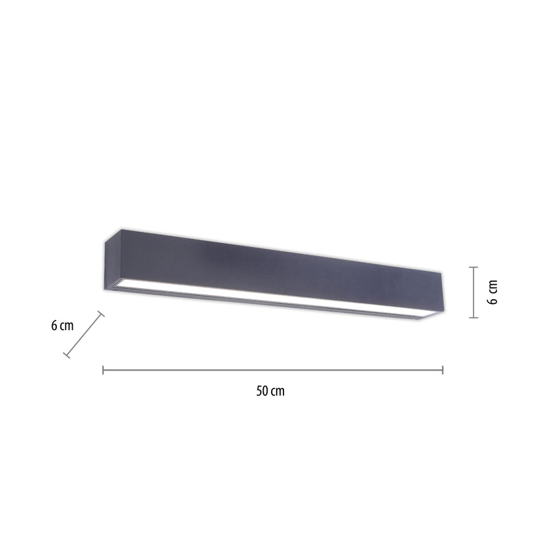 Aplica Paul Neuhaus ROBERT LED Antracit