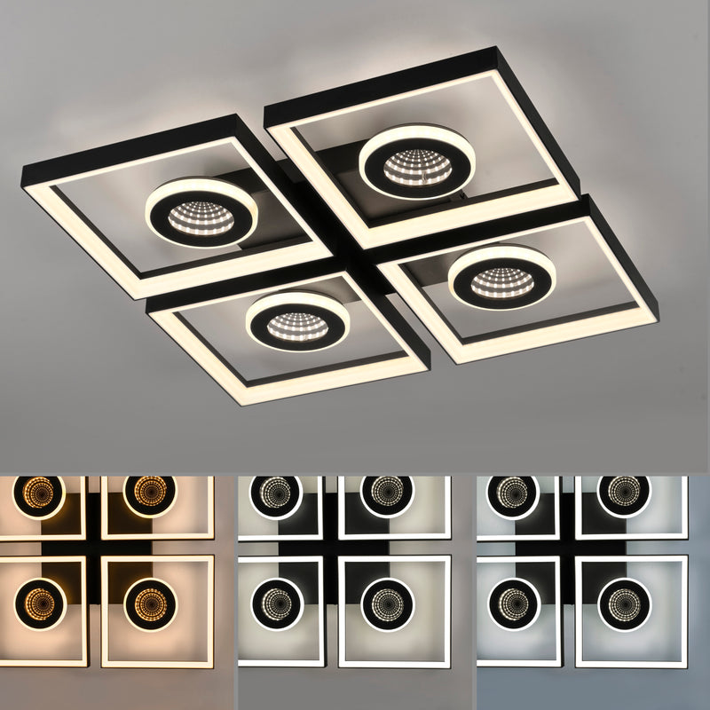 Plafoniera Paul Neuhaus TRAFORO LED Negru