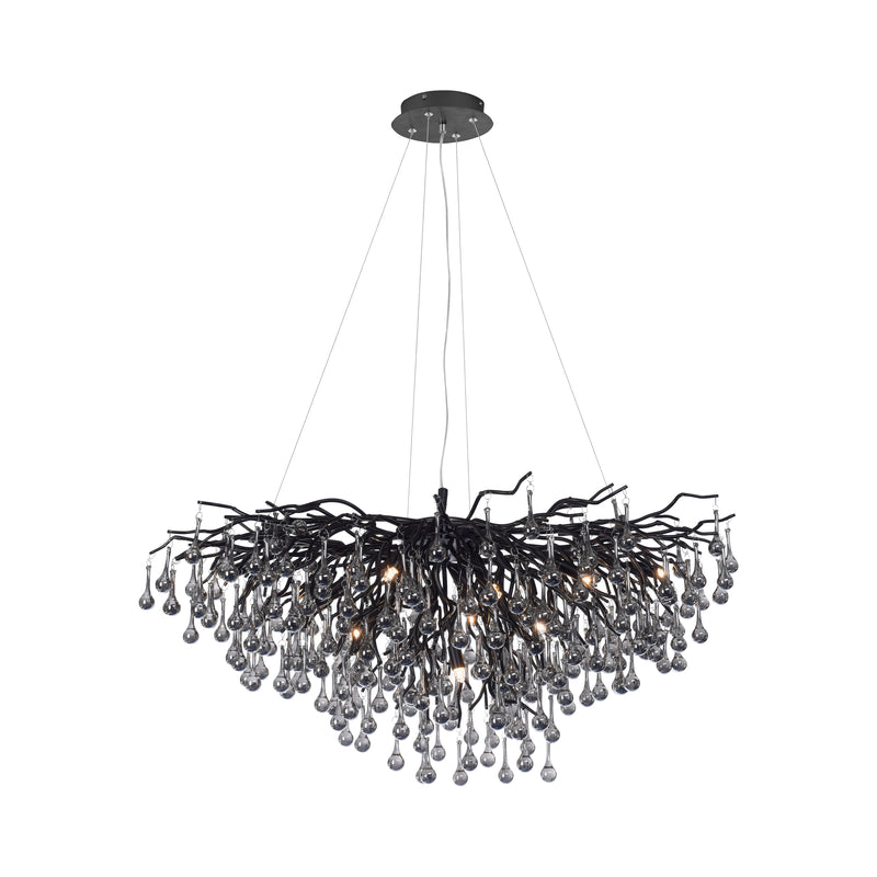 Lustra Paul Neuhaus ICICLE 10xG9 Negru