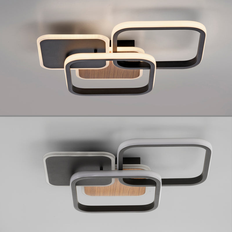 Plafoniera Zuma Line SEVENT LED Lemn Decor