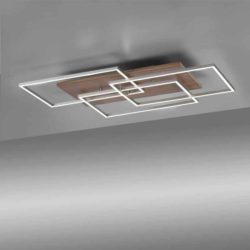 Plafoniera Paul Neuhaus PALMA 3xLED Lemn