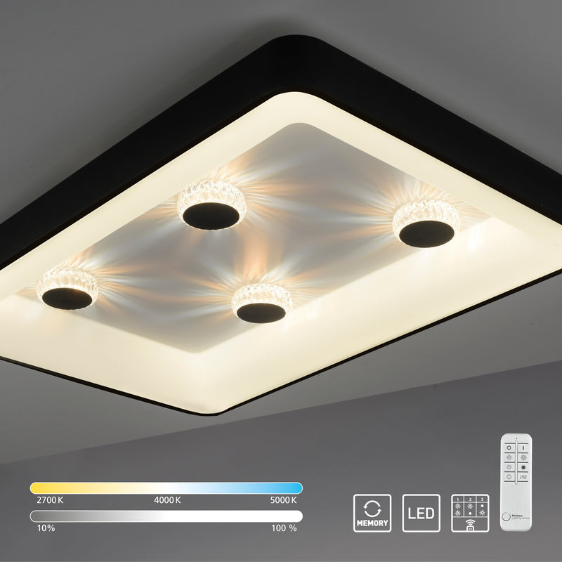 Plafoniera Paul Neuhaus VERTIGO LED Negru