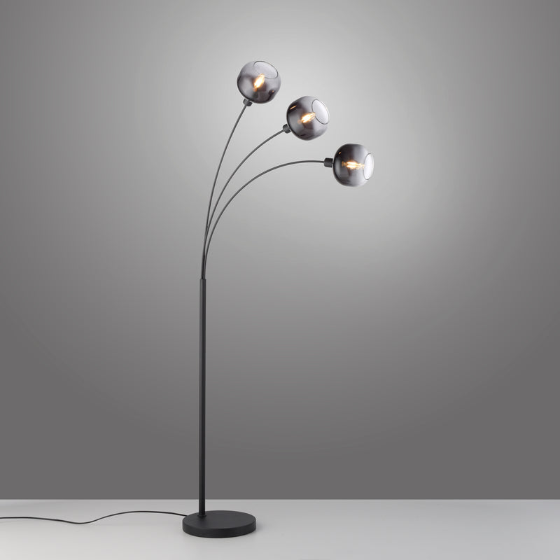 Lampadar Paul Neuhaus ZEA 3xE14 Negru