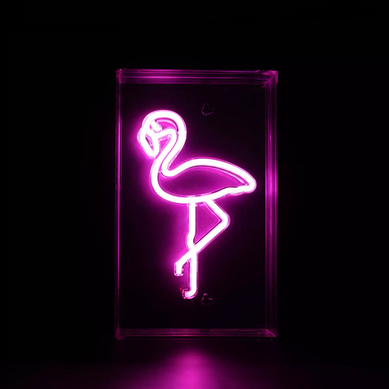 Veioza Zuma Line NEON FLAMING LED Roz
