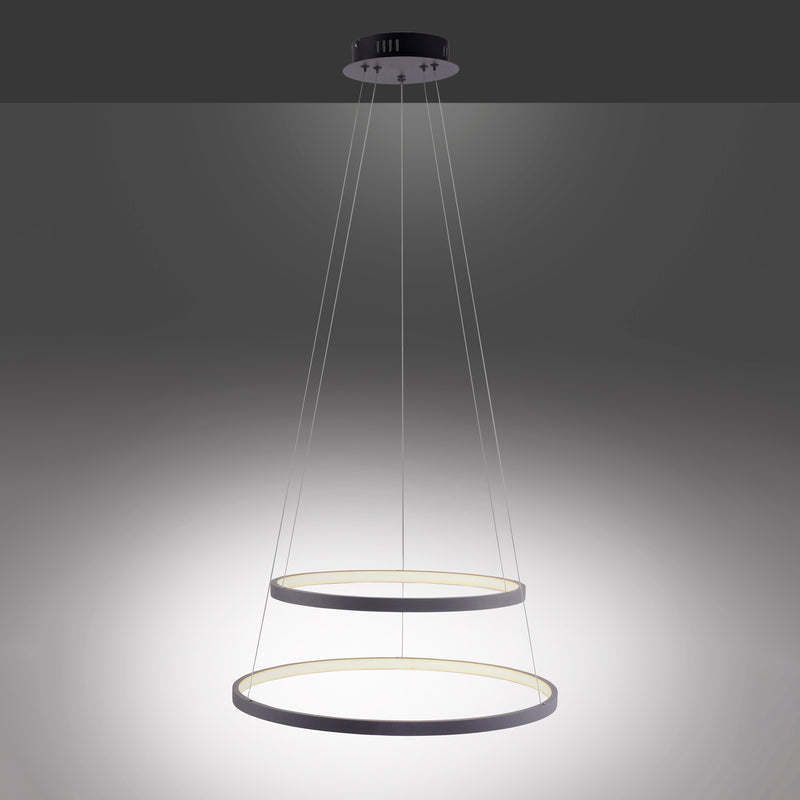Lustra Paul Neuhaus CIRCLE 2xLED Antracit