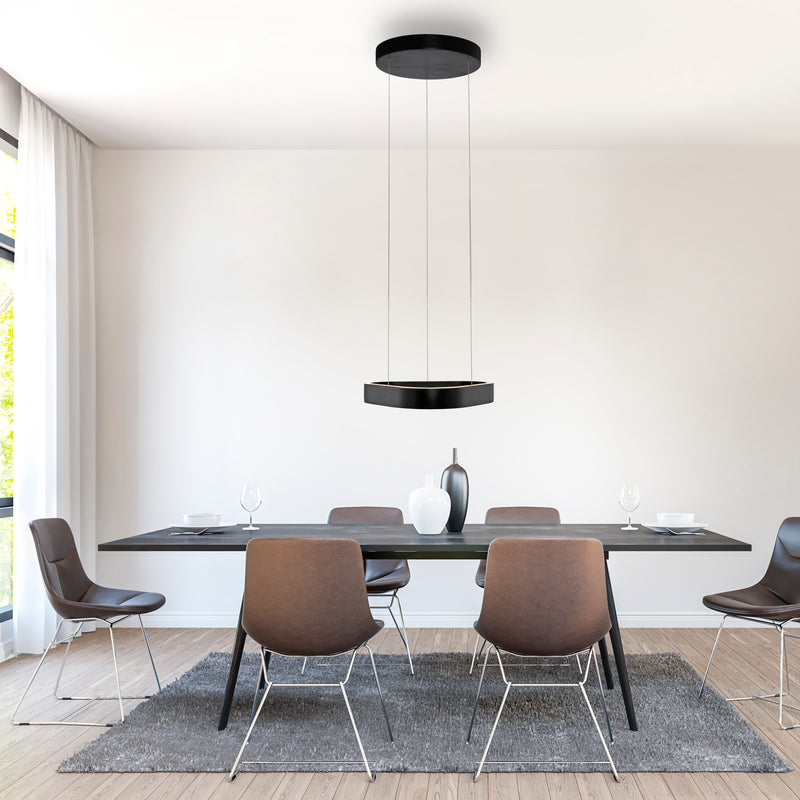 Lustra Zuma Line Q-STRETTO 2xLED Negru