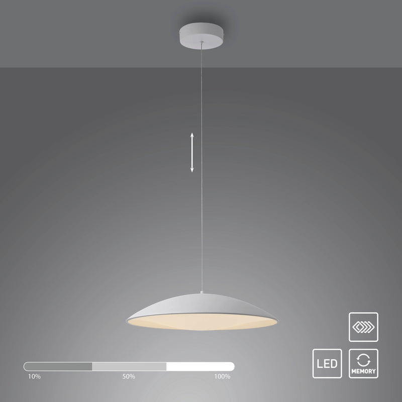 Lustra Paul Neuhaus LENTE LED Alb