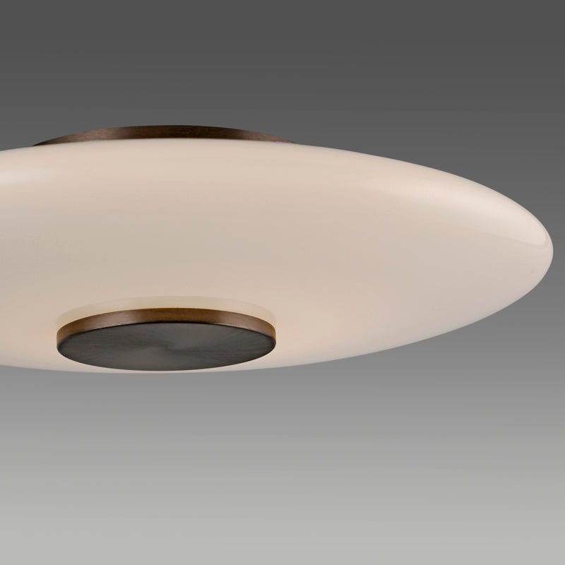 Veioza Paul Neuhaus PURE VITRUM LED Maro Metalic