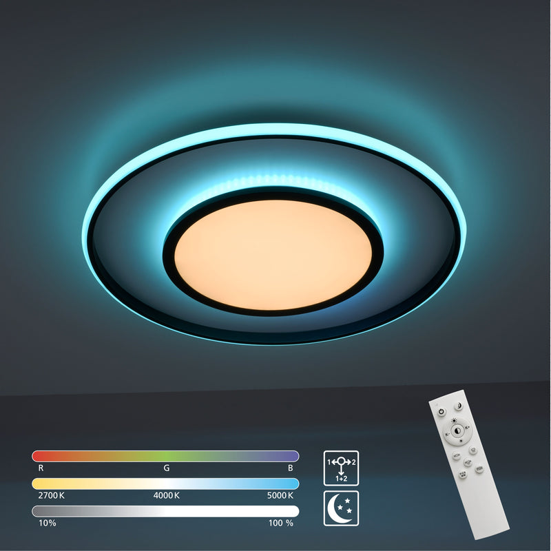 Plafoniera Paul Neuhaus ARENDA LED Negru