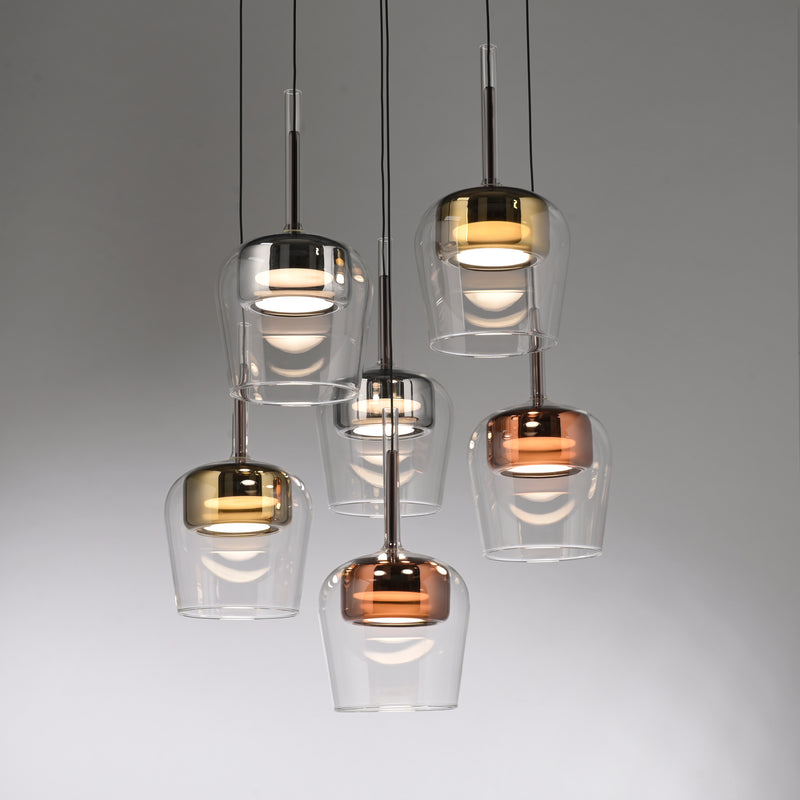 Lustra Paul Neuhaus Q-KON 6xLED Multicolor