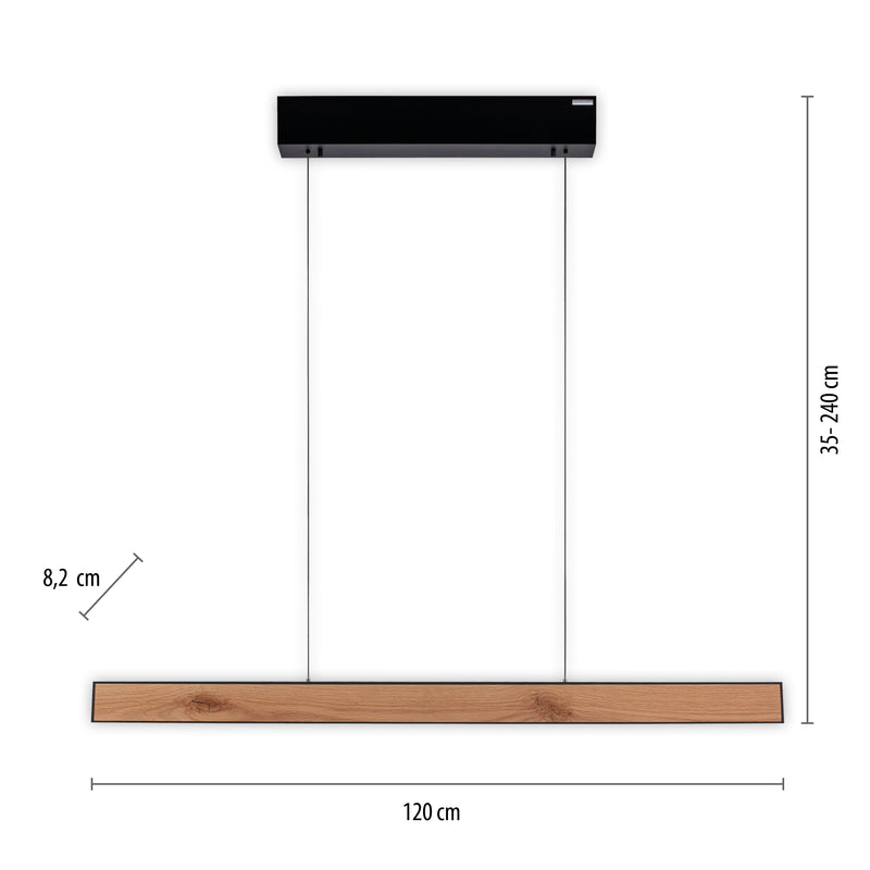Lustra Paul Neuhaus PURE E-MOTION 2xLED Negru