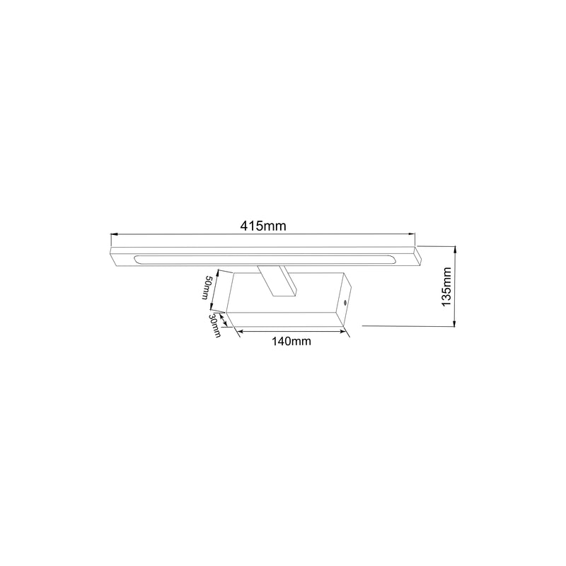 Aplica Zuma Line ALTER LED Negru