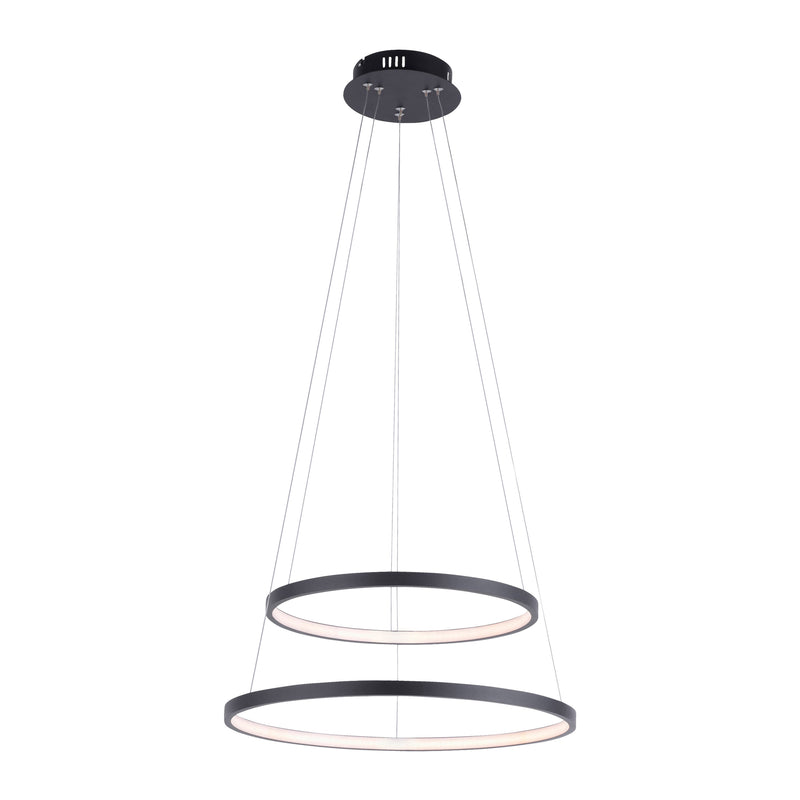 Lustra Paul Neuhaus CIRCLE 2xLED Antracit