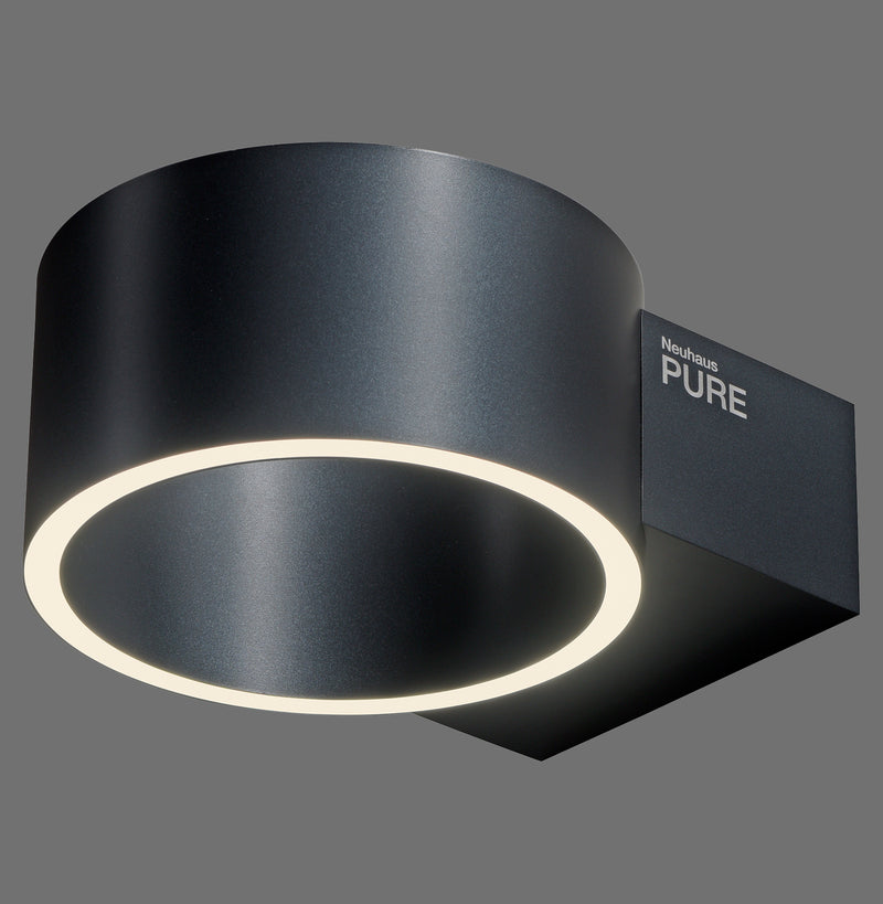 Aplica Paul Neuhaus PURE CLIPSE 2xLED Gri