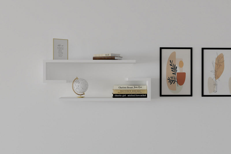 Raft de Perete Asi Home Eldo - White PAL 15X60X20 cm