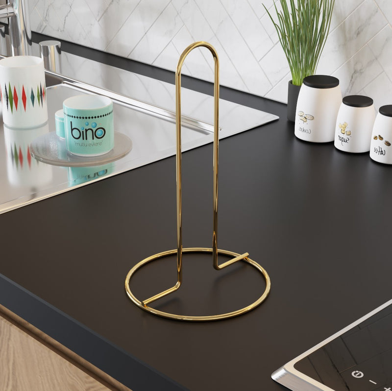 Suport pentru prosoape de hârtie Asi Home Rulo Metal 15X15X28 cm