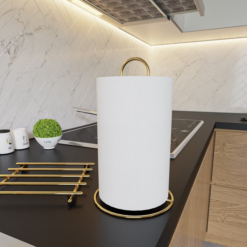 Suport pentru prosoape de hârtie Asi Home Rulo Metal 15X15X28 cm