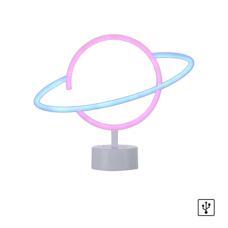 Veioza Zuma Line NEON-SATURN LED Multicolor