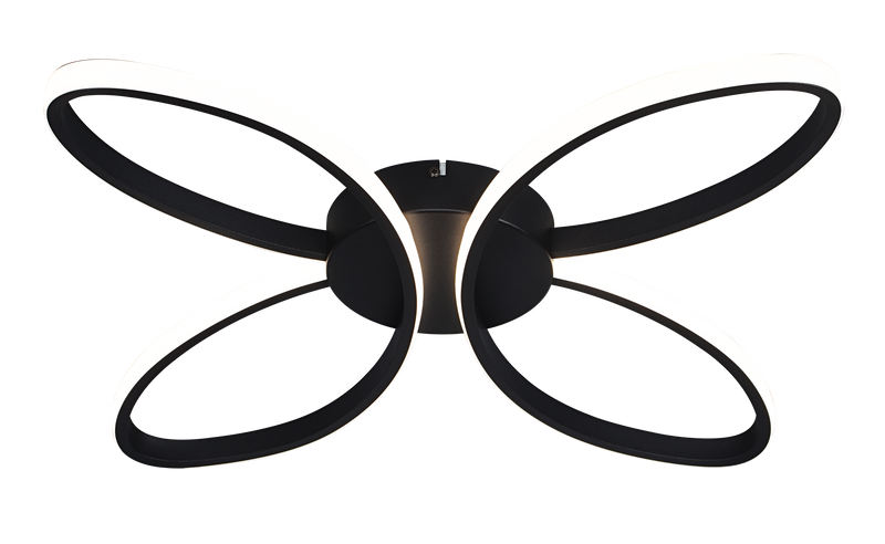 Plafoniera Zuma Line ROSENTRA LED Negru