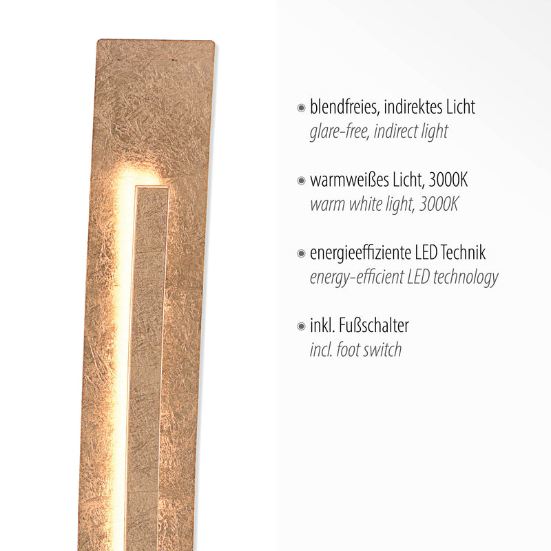 Lampadar Paul Neuhaus NEVIS LED Auriu