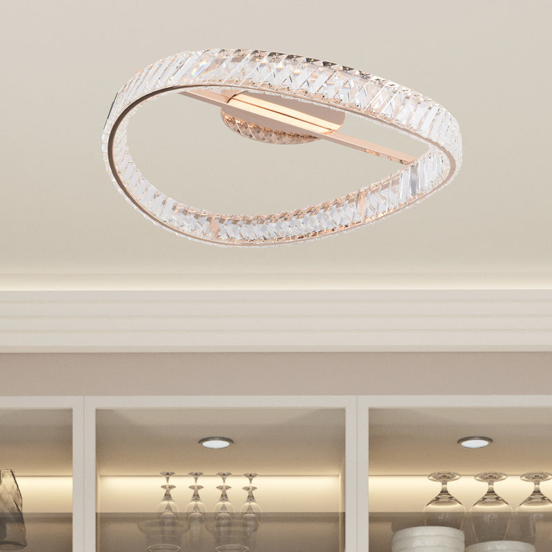 Plafoniera Zuma Line GANO LED Auriu
