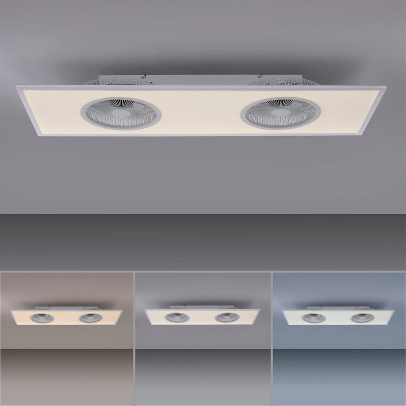 Plafoniera Paul Neuhaus FLAT-AIR LED Alb