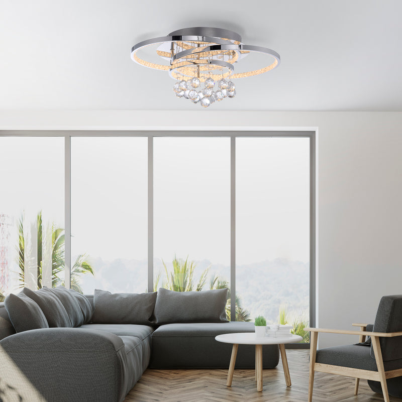 Plafoniera Paul Neuhaus ROTAZO LED Crom
