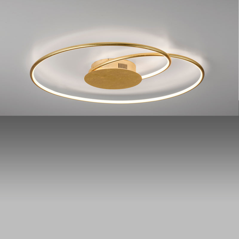 Plafoniera Paul Neuhaus NASTRO LED Auriu