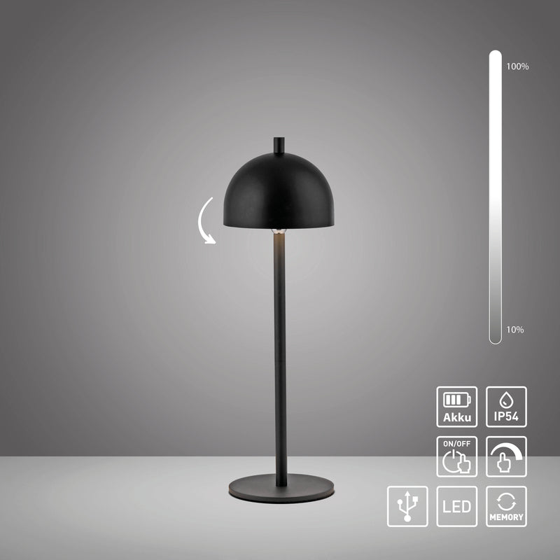 Veioza Paul Neuhaus BELLIS LED Negru