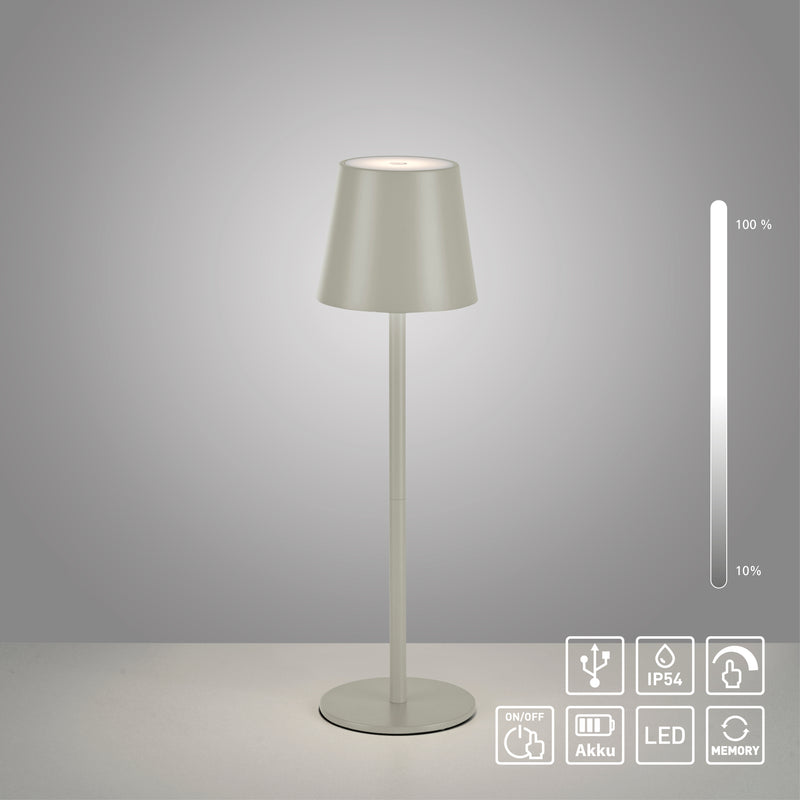 Veioza Zuma Line EURIA LED Greige