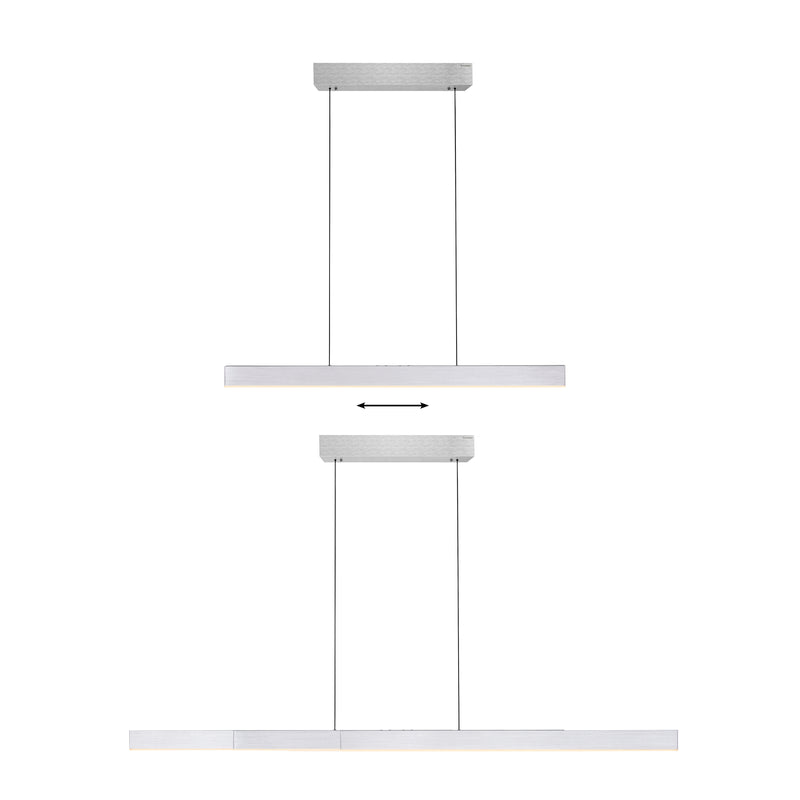 Lustra Paul Neuhaus PURE MOTO-RISE 3xLED Aluminiu