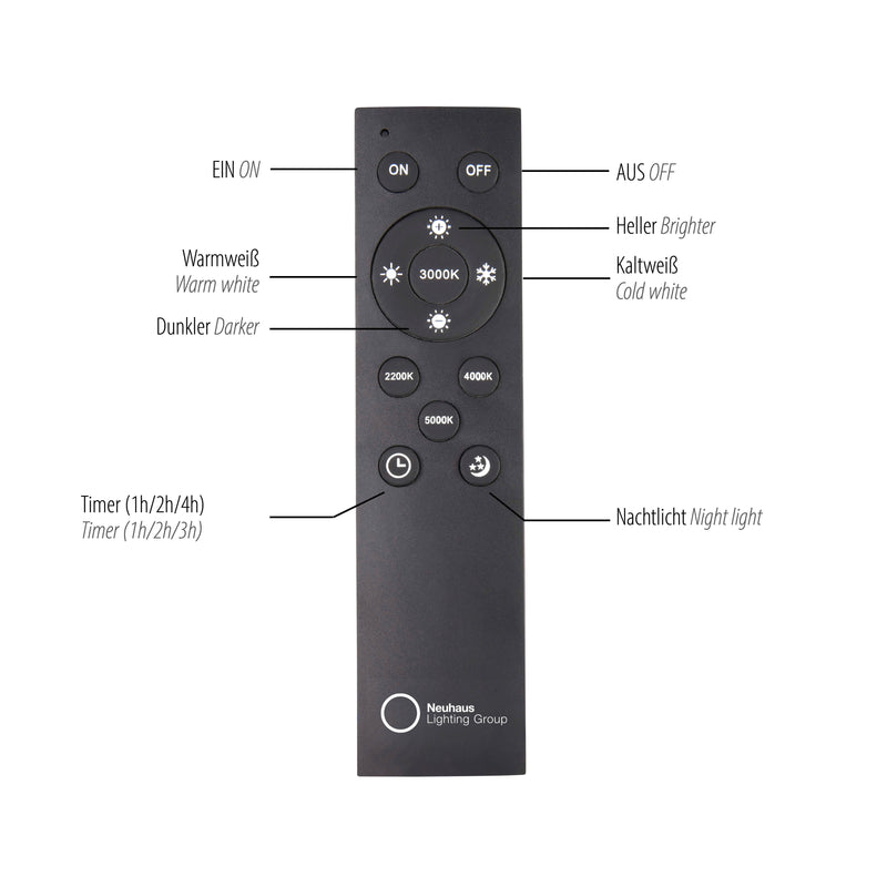 Lustra Paul Neuhaus PURE INFINITY LED Gri