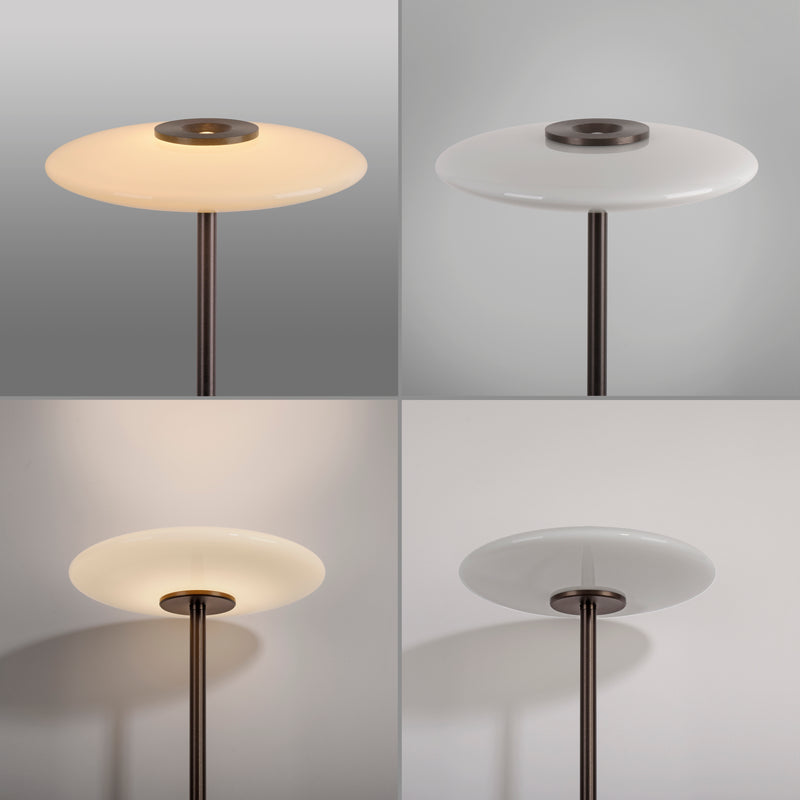 Lampadar Paul Neuhaus PURE VITRUM 2xLED Maro Metalic