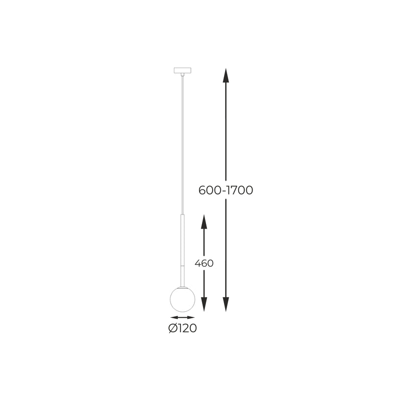 Lustra Zuma Line ARCTURUS 1xG9 LED Auriu