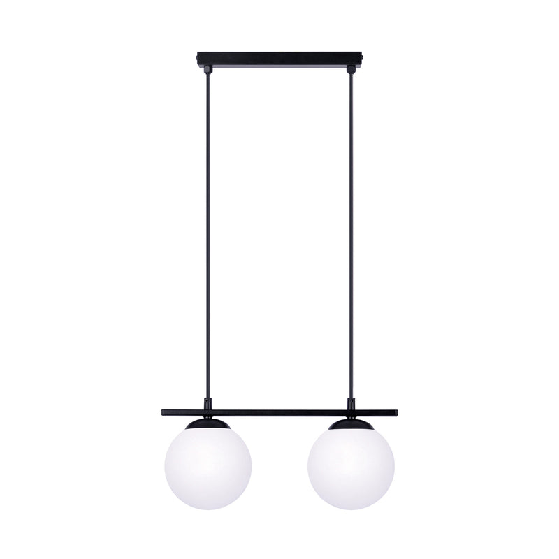 Lustra Zuma Line GLOBE 2xE14 LED Negru