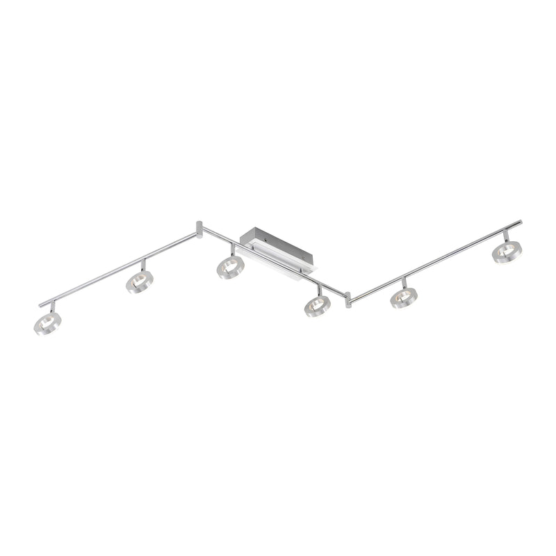 Plafoniera Paul Neuhaus SILEDA 6xLED Aluminiu